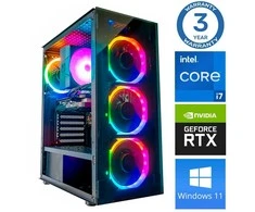 Stacionarus kompiuteris INTOP i7-12700F 32GB 500SSD M.2 NVME RTX3050 6GB WIN11 (RW48121WH)
