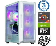 Stacionarus kompiuteris INTOP Ryzen 5 3600 16GB 500SSD M.2 NVME+4TB RTX3050 6GB no-OS (RW80849NS) (Atnaujinta)