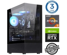 Stacionarus kompiuteris INTOP Ryzen 5 3600 16GB 1TB SSD M.2 NVME+4TB RTX5060Ti 8GB no-OS (RW81138NS) (Atnaujinta)