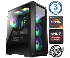 Stacionarus kompiuteris INTOP Ryzen 5 3600 64GB 1TB SSD M.2 NVME+2TB RX6600 8GB no-OS (RW68404NS) (Atnaujinta)