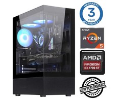 Stacionarus kompiuteris INTOP Ryzen 5 3600 16GB 1TB SSD M.2 NVME+2TB RX6600 8GB no-OS (RW68420NS) (Atnaujinta)