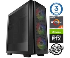 Stacionarus kompiuteris INTOP Ryzen 5 3600 16GB 480SSD M.2 NVME+4TB RTX5050 8GB no-OS (RW77341NS) (Atnaujinta)