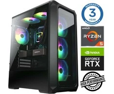 Stacionarus kompiuteris INTOP Ryzen 5 5500 32GB 250SSD M.2 NVME+4TB RTX3050 6GB no-OS (RW72079NS) (Atnaujinta)