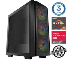 Stacionarus kompiuteris INTOP Ryzen 5 5500 16GB 500SSD M.2 NVME+4TB RX580 8GB no-OS (RW71850NS) (Atnaujinta)