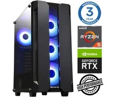 Stacionarus kompiuteris INTOP Ryzen 5 5500 32GB 500SSD M.2 NVME+4TB RTX3050 6GB no-OS (RW71876NS) (Atnaujinta)