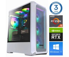 Stacionarus kompiuteris INTOP Ryzen 5 5500 32GB 1TB SSD M.2 NVME+2TB RTX3050 6GB WIN11 (RW55559WH)