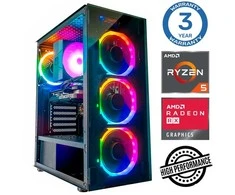 Stacionarus kompiuteris INTOP Ryzen 5 5500 16GB 1TB SSD M.2 NVME RX580 8GB no-OS (RW49620NS)