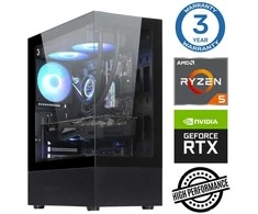 Stacionarus kompiuteris INTOP Ryzen 5 5500 32GB 500SSD M.2 NVME+4TB RTX5070 12GB no-OS (RW73596NS) (Atnaujinta)