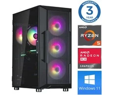 Stacionarus kompiuteris INTOP Ryzen 5 5500 32GB 1TB SSD M.2 NVME RX580 8GB WIN11 (RW36685WH)