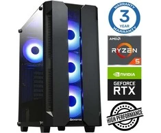 Stacionarus kompiuteris INTOP Ryzen 5 5500 16GB 1TB SSD M.2 NVME RTX3050 8GB no-OS (RW28283NS)
