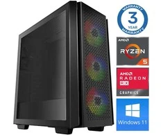 Stacionarus kompiuteris INTOP Ryzen 5 5500 32GB 1TB SSD M.2 NVME RX580 8GB WIN11Pro (RW31050)
