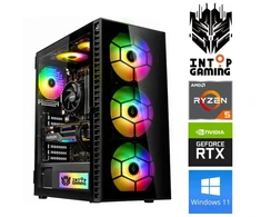 Stacionarus kompiuteris INTOP Ryzen 5 5500F 16GB 500SSD M.2 NVME RTX5060Ti 8GB WIN11Pro (RW89385) (Atnaujinta)