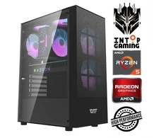 Stacionarus kompiuteris INTOP Ryzen 5 5500GT 16GB 250SSD M.2 NVME+2TB Radeon Graphics no-OS (RW93611NS) (Atnaujinta)