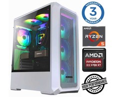 Stacionarus kompiuteris INTOP Ryzen 5 5600X 16GB 1TB SSD M.2 NVME+2TB RX6600 8GB no-OS (RW65345NS)