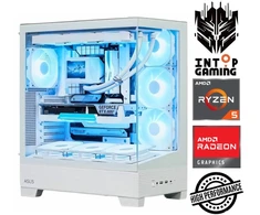 Stacionarus kompiuteris INTOP Ryzen 5 7500F 64GB DDR5 1TB SSD M.2 NVME+2TB RX9060XT 16GB no-OS (RW91688NS) (Atnaujinta)