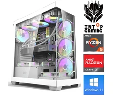 Stacionarus kompiuteris INTOP Ryzen 5 7500F 64GB DDR5 1TB SSD M.2 NVME RX9060XT 16GB WIN11 (RW90875WH) (Atnaujinta)