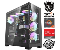 Stacionarus kompiuteris INTOP Ryzen 5 7500F 32GB DDR5 1TB SSD M.2 NVME RX9060XT 16GB no-OS (RW90748NS) (Atnaujinta)