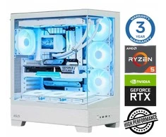 Stacionarus kompiuteris INTOP Ryzen 5 7500F 64GB DDR5 1TB SSD M.2 NVME RTX5060 8GB no-OS (RW54902NS)