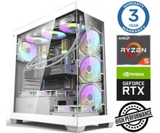 Stacionarus kompiuteris INTOP Ryzen 5 7500F 64GB DDR5 1TB SSD M.2 NVME RTX5070 12GB no-OS (RW42832NS)