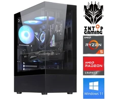 Stacionarus kompiuteris INTOP Ryzen 5 7500X3D 32GB DDR5 250SSD M.2 NVME RX9060XT 16GB WIN11 (RW92418WH) (Atnaujinta)