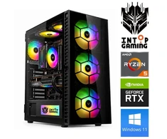 Stacionarus kompiuteris INTOP Ryzen 5 7600X 16GB DDR5 1TB SSD M.2 NVME RTX3050 6GB WIN11 (RW88618WH) (Atnaujinta)