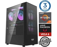 Stacionarus kompiuteris INTOP Ryzen 7 5700G 32GB 250SSD M.2 NVME Radeon RX Vega 8 no-OS (RW40362NS)