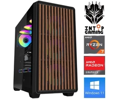 Stacionarus kompiuteris INTOP Ryzen 7 5700X 16GB 500SSD M.2 NVME+2TB RX9060XT 16GB WIN11 (RW92188WH) (Atnaujinta)
