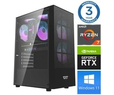 Stacionarus kompiuteris INTOP Ryzen 7 5700X 32GB 1TB SSD M.2 NVME+4TB RTX3050 6GB WIN11Pro (RW72854) (Atnaujinta)