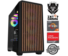 Stacionarus kompiuteris INTOP Ryzen 7 5700X 32GB 500SSD M.2 NVME RX9060XT 16GB no-OS (RW92071NS) (Atnaujinta)