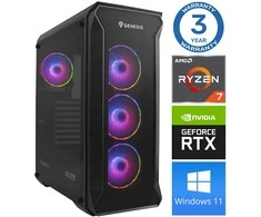 Stacionarus kompiuteris INTOP Ryzen 7 5700X 16GB 250SSD M.2 NVME+4TB RTX5070Ti 16GB WIN11 (RW72220WH) (Atnaujinta)