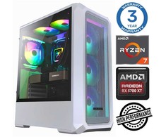 Stacionarus kompiuteris INTOP Ryzen 7 5700X 64GB 1TB SSD M.2 NVME+2TB RX6600 8GB no-OS (RW65361NS)