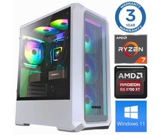 Stacionarus kompiuteris INTOP Ryzen 7 5700X 64GB 1TB SSD M.2 NVME+2TB RX6600 8GB WIN11 (RW65365WH)