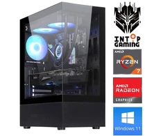 Stacionarus kompiuteris INTOP Ryzen 7 5700X 32GB 500SSD M.2 NVME RX9060XT 16GB WIN11 (RW91438WH) (Atnaujinta)