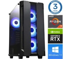 Stacionarus kompiuteris INTOP Ryzen 7 5700X 32GB 1TB SSD M.2 NVME RTX3050 6GB WIN11Pro (RW35263)