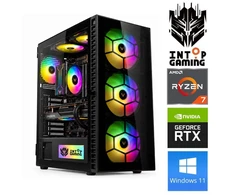 Stacionarus kompiuteris INTOP Ryzen 7 5700X 16GB 500SSD M.2 NVME RTX3050 6GB WIN11 (RW88425WH) (Atnaujinta)