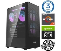 Stacionarus kompiuteris INTOP Ryzen 7 8700F 16GB DDR5 2TB SSD M.2 NVME+4TB RTX5060 8GB no-OS (RW77156NS) (Atnaujinta)