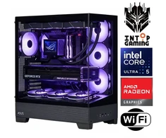 Stacionarus kompiuteris INTOP Ultra 5 225F 16GB DDR5 1TB SSD M.2 NVME RX9060XT 16GB WiFi no-OS (RW93087NS) (Atnaujinta)