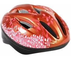 Vaikiškas dviratininko šalmas Volare Deluxe - bronzinė rožinė - 51-55 cm 85784 (573) (Atnaujinta)