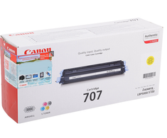 Canon kasetė 707, geltona