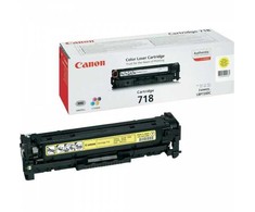 „Canon“ rašalo kasetė 718, geltona