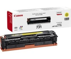 „Canon“ rašalo kasetė 731, geltona