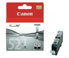 Canon CLI-521Bk ink cartridge, juodas