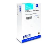 Rašalo kasetė Epson T7552 XL. Žydra