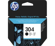 Hewlett Packard (HP) HP N9K06AE rašalo kasetė Nr. 304, juodas