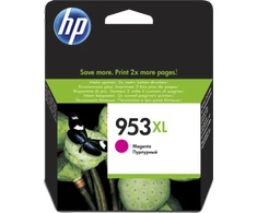 Hewlett Packard (HP) HP 953XL didelio našumo purpurinė rašalo kasetė, 1600 puslapių, skirta HP OfficeJet Pro 8218,8710,8720,8730,8740