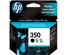 Hewlett Packard (HP) HP CB335EE rašalo kasetė Nr. 350, juodas