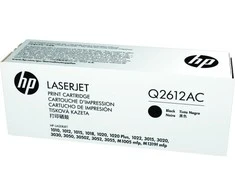 Hewlett Packard (HP) HP Q2612A cartridge, juodas