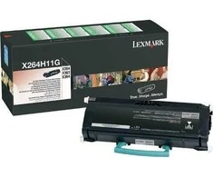 Lexmark X264H31G Toneris Cartridge, Juodas, 9000 pages