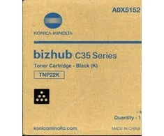 Konica Minolta Minolta TNP22K cartridge, juodas