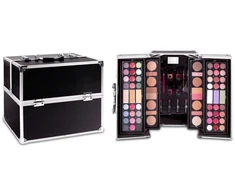 2K Games 2K Super Model Beauty Train Case Makeup Palette moterims, 122,6 g